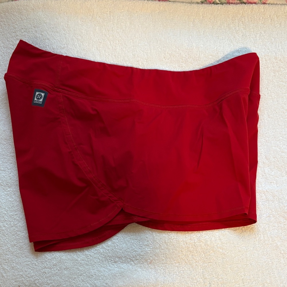 Jolyn Clothing Newson Red Shorts, Large, Beach Volleyball Swim - Picture 7 of 9